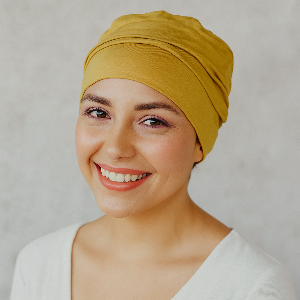 Turbante Oncológico verano IRYDA BAMBÚ