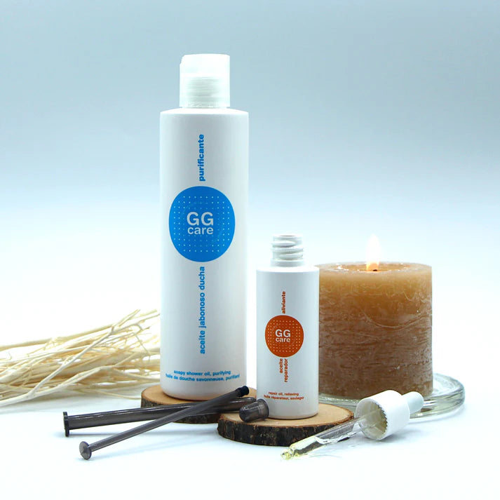GGCare productos de cuidado oncológico que incluyen un aplicador vaginal oncológico suave y aceite purificante